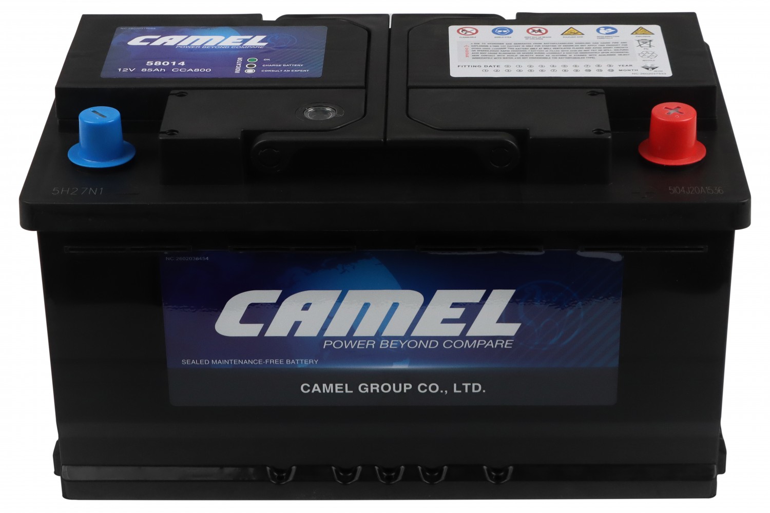 АКУМУЛЯТОРНА БАТАРЕЯ CAMEL НА РІДКОМУ ЕЛЕКТРОЛІТІ ВИКОРИСТОВУЮТЬСЯ ДЛЯ ЗАПУСКУ ПОРШНЕВИХ ДВИГУНІВ 12V 85AH